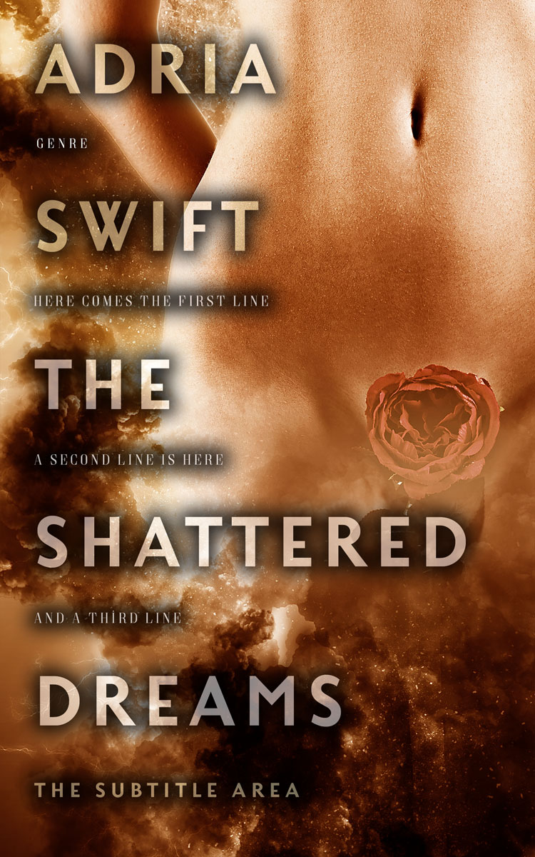 2D view of Premade Erotica Book Cover - Mule Fawn