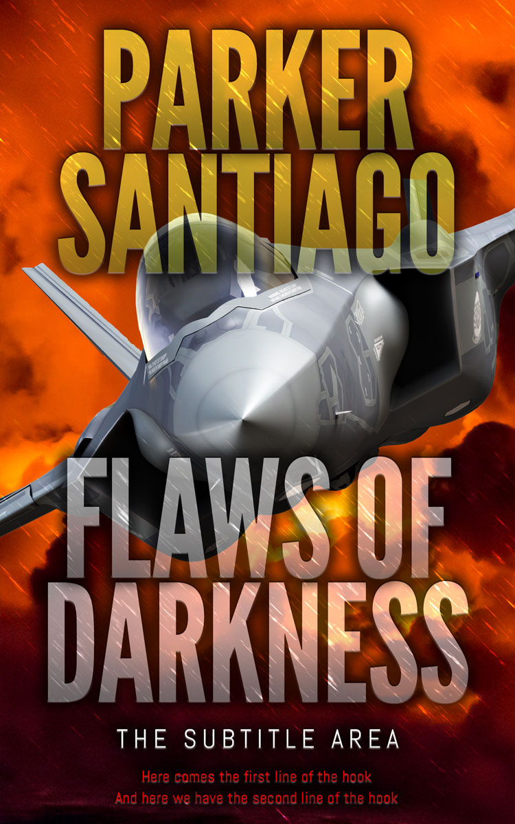 2D view of Premade Action & Adventure Book Cover - Mule Fawn