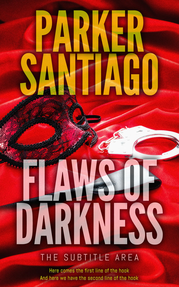 2D view of Premade Erotica Book Cover - Harvest Gold