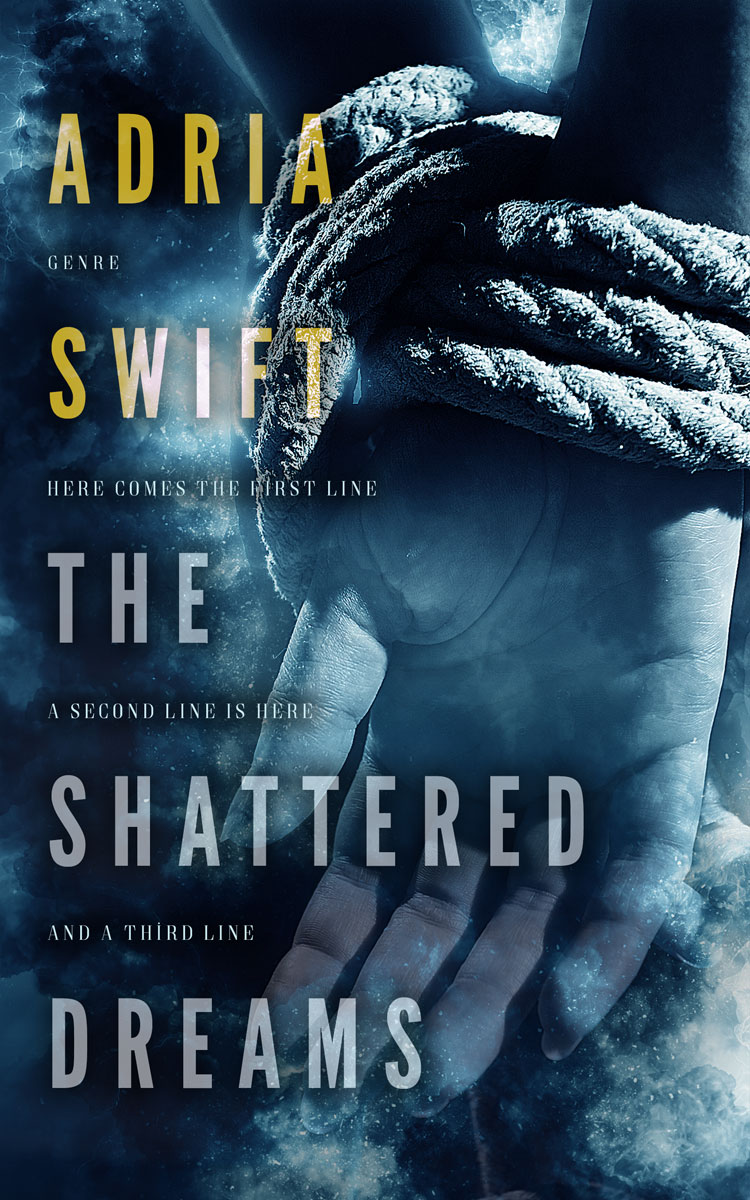 2D view of Premade Mystery & Thriller & Suspense Book Cover - Big Stone