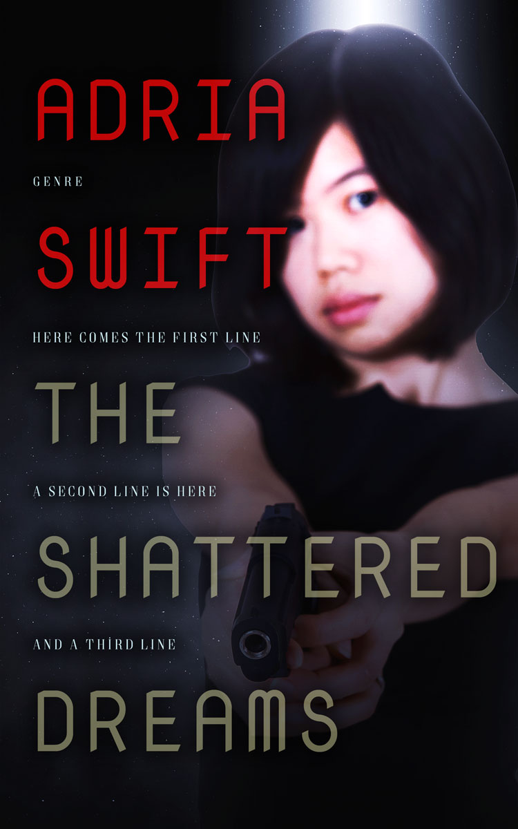 2D view of Premade Mystery & Thriller & Suspense Book Cover - Woodsmoke