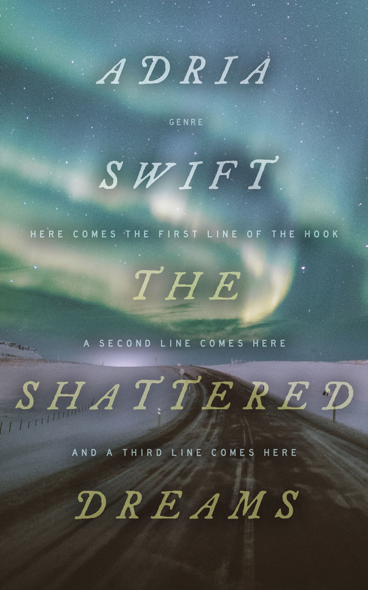 2D view of Premade Mystery & Thriller & Suspense Book Cover - Nevada