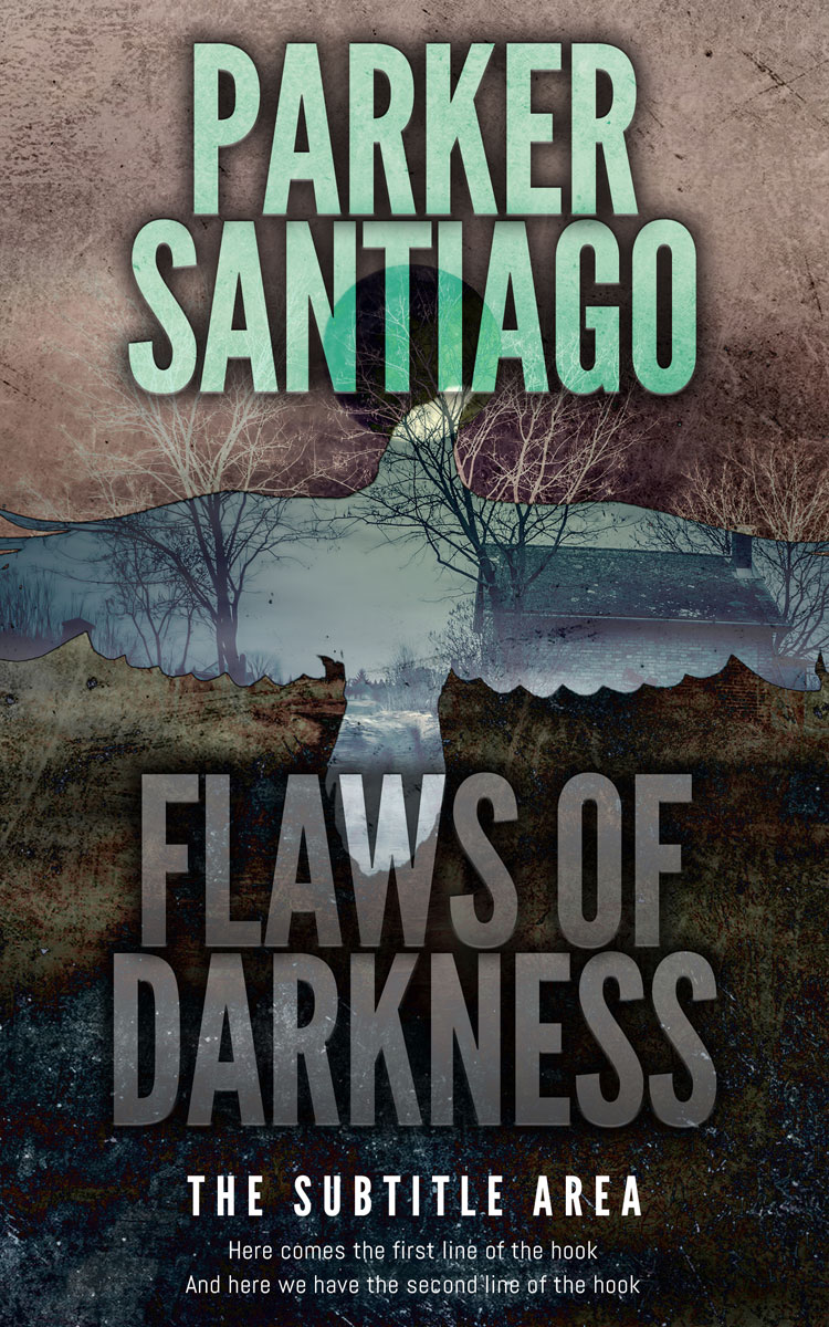 2D view of Premade Mystery & Thriller & Suspense Book Cover - Mine Shaft