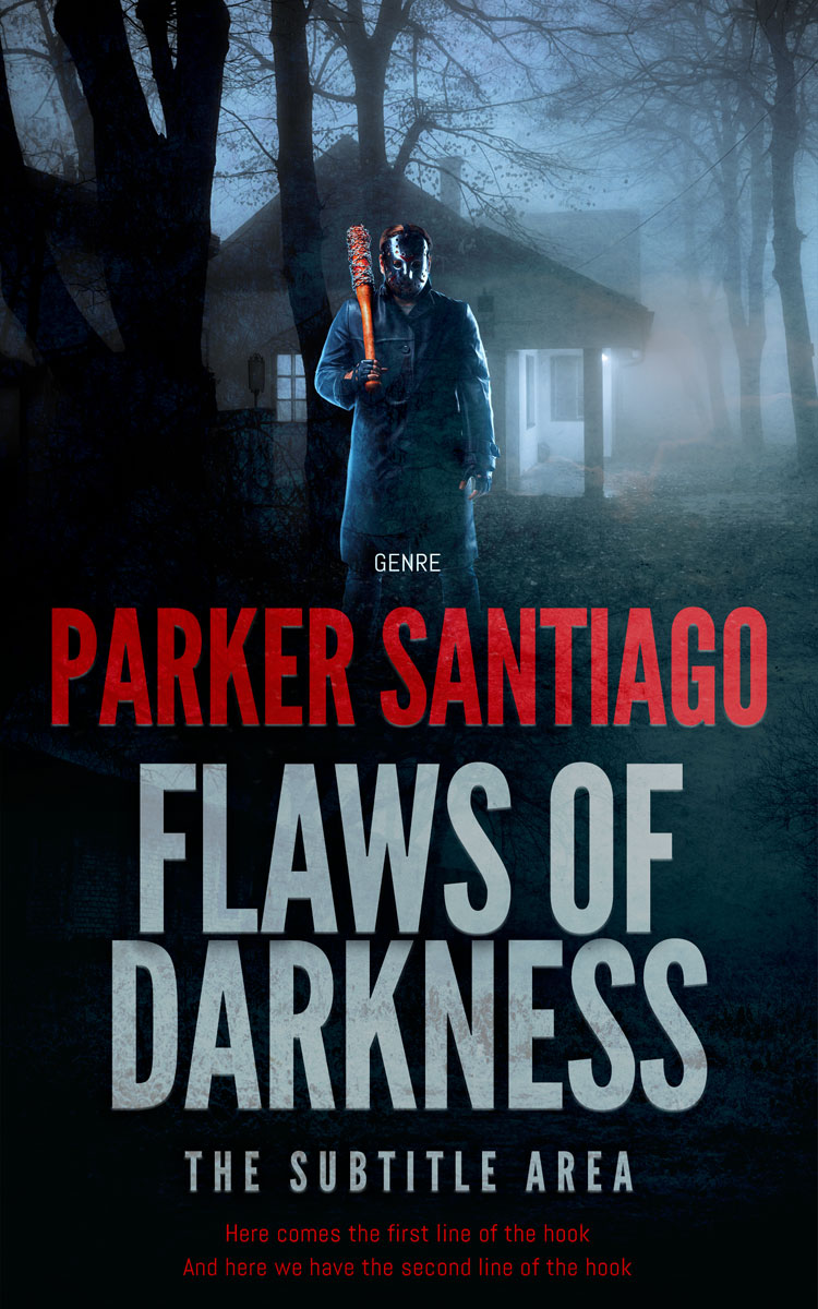 2D view of Premade Mystery & Thriller & Suspense Book Cover - Bazaar