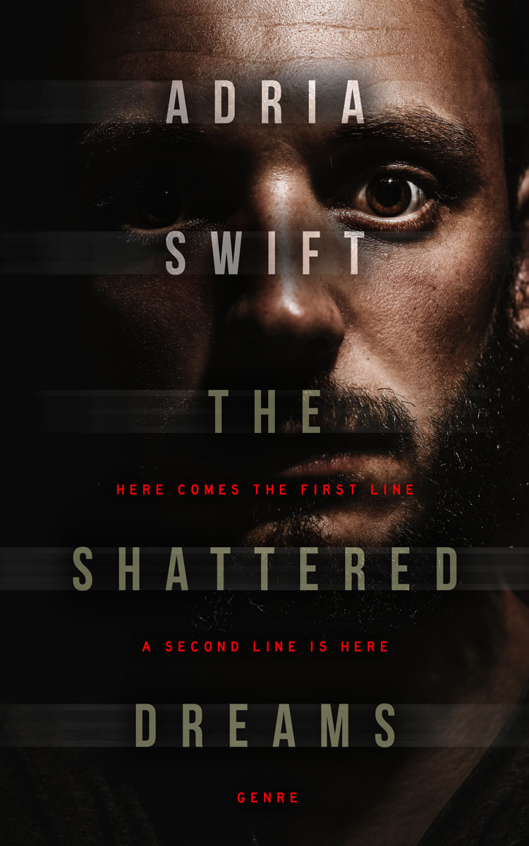 2D view of Premade Mystery & Thriller & Suspense Book Cover - Zeus