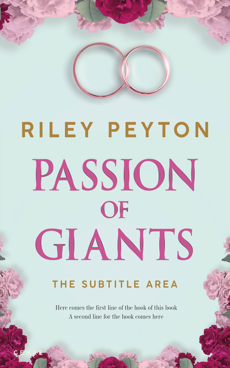 2D view of Premade Romance Book Cover - Geyser