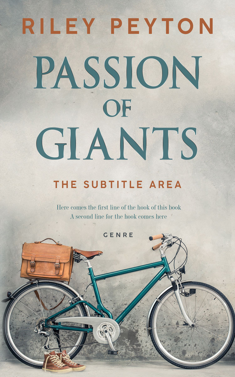 2D view of Premade Literary Fiction Book Cover - Cloud