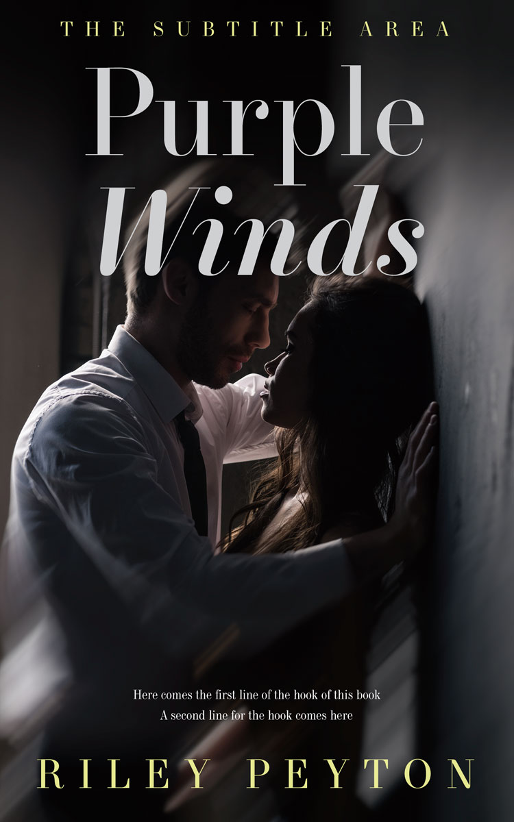 2D view of Premade Erotica Book Cover - Thunder