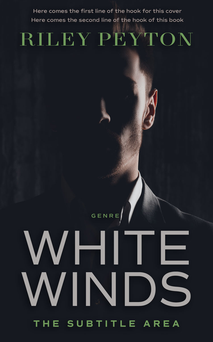 2D view of Premade Mystery & Thriller & Suspense Book Cover - Bunker