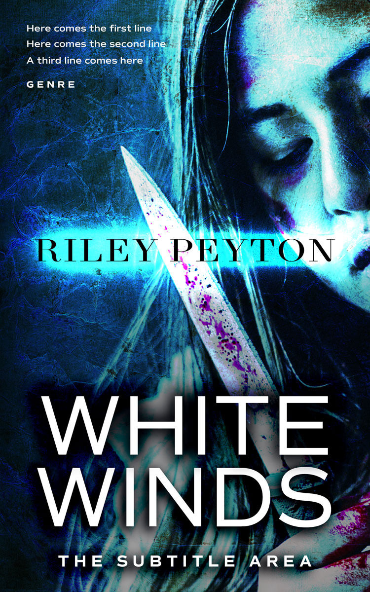 2D view of Premade Horror Book Cover - Firefly