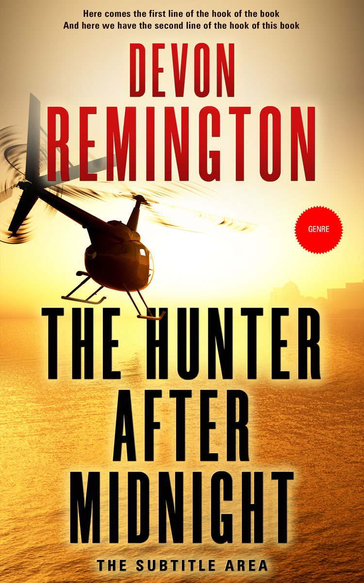 2D view of Premade Action & Adventure Book Cover - Rob Roy