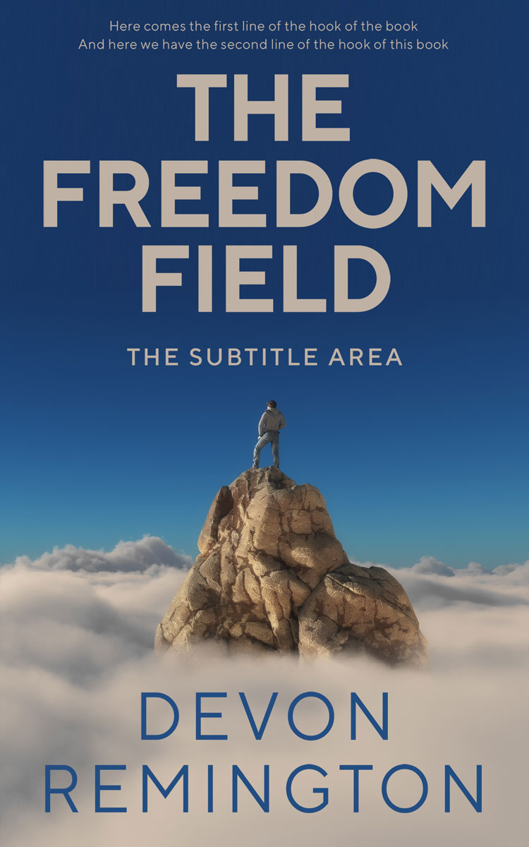 2D view of Premade Business Book Cover - Nomad