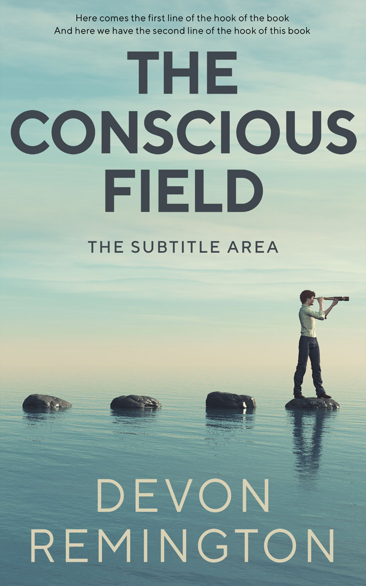 2D view of Premade Travel Book Cover - Powder Ash