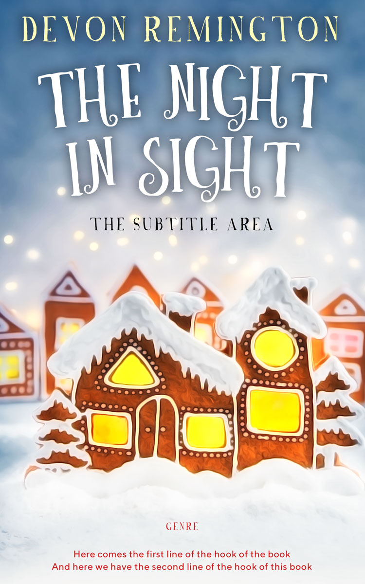 2D view of Premade Children's Book Cover - Swiss Coffee