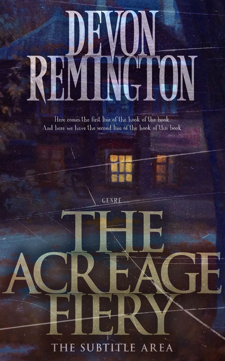 2D view of Premade Mystery & Thriller & Suspense Book Cover - Bastille