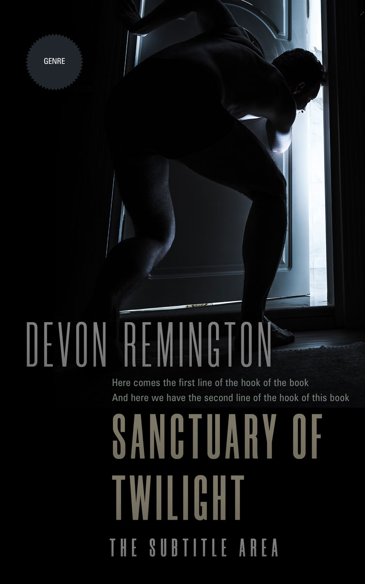 2D view of Premade Mystery & Thriller & Suspense Book Cover - Woodsmoke