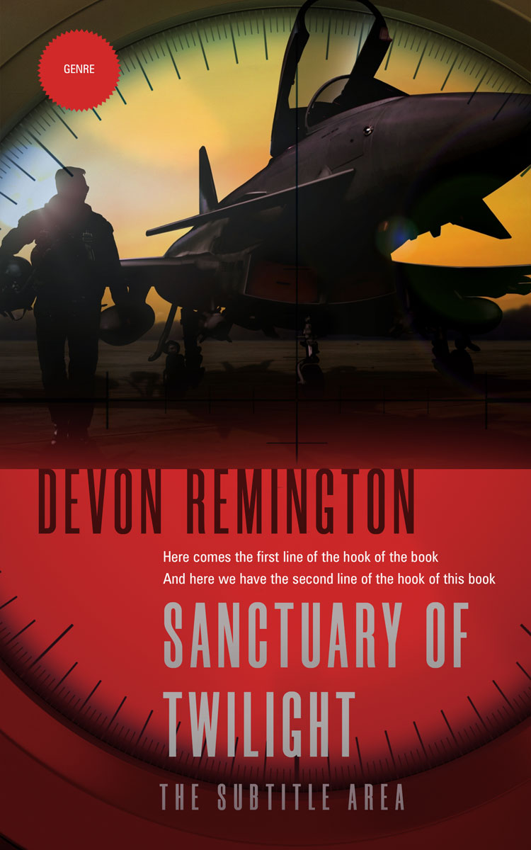 2D view of Premade Action & Adventure Book Cover - Crail