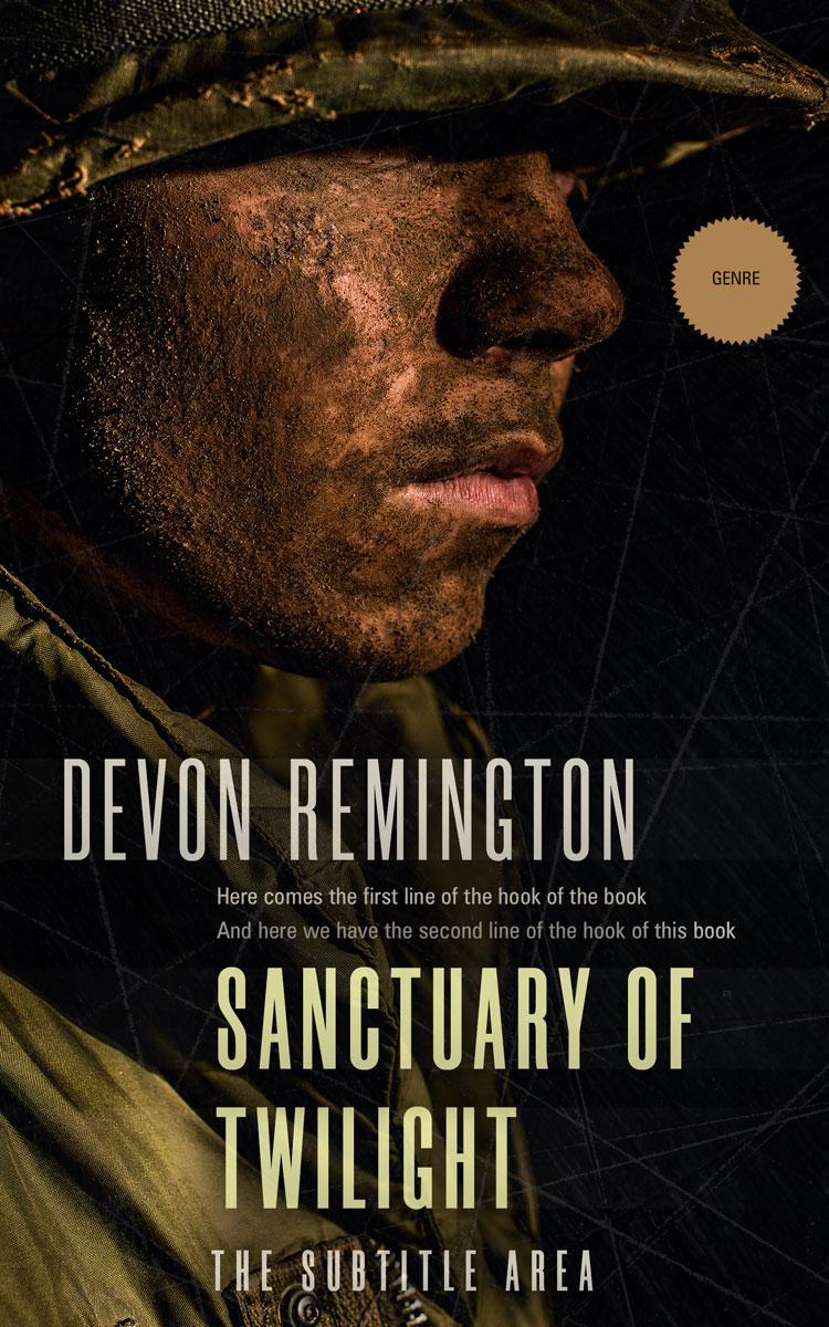 2D view of Premade Historical Book Cover - Night Rider