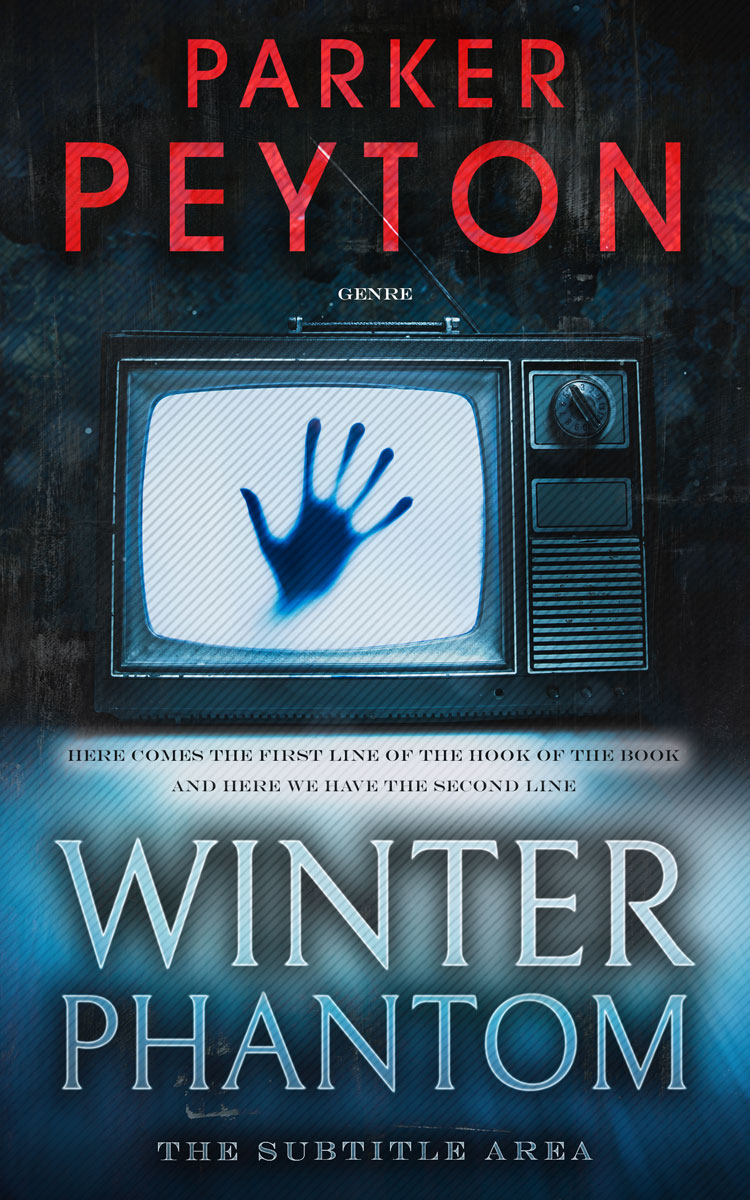 2D view of Premade Horror Book Cover - Mirage