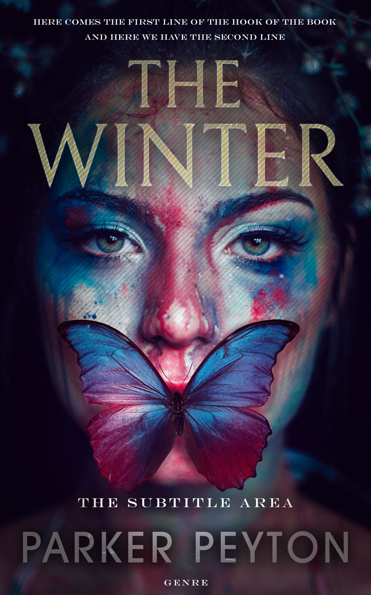 2D view of Premade Mystery & Thriller & Suspense Book Cover - Mirage