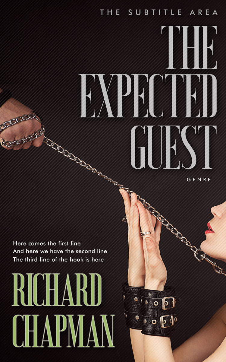 2D view of Premade Erotica Book Cover - Cocoa Brown