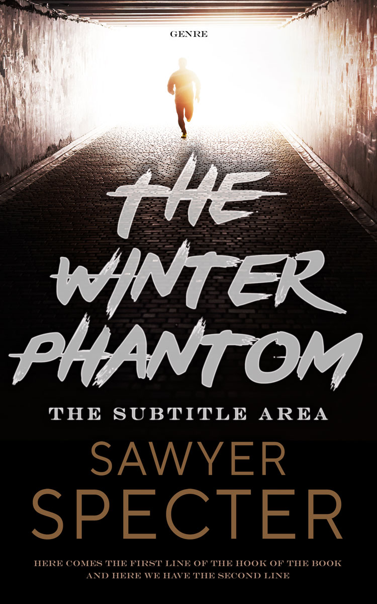 2D view of Premade Mystery & Thriller & Suspense Book Cover - Zeus