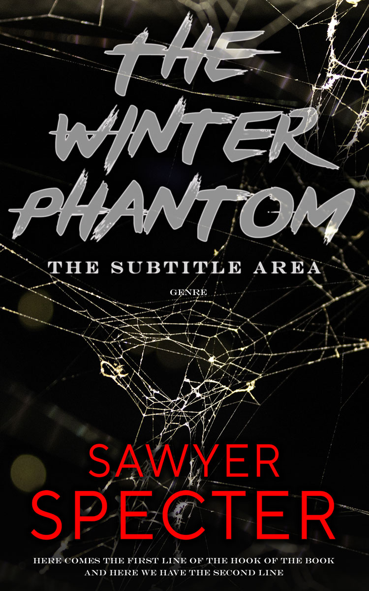 2D view of Premade Horror Book Cover - Quicksand