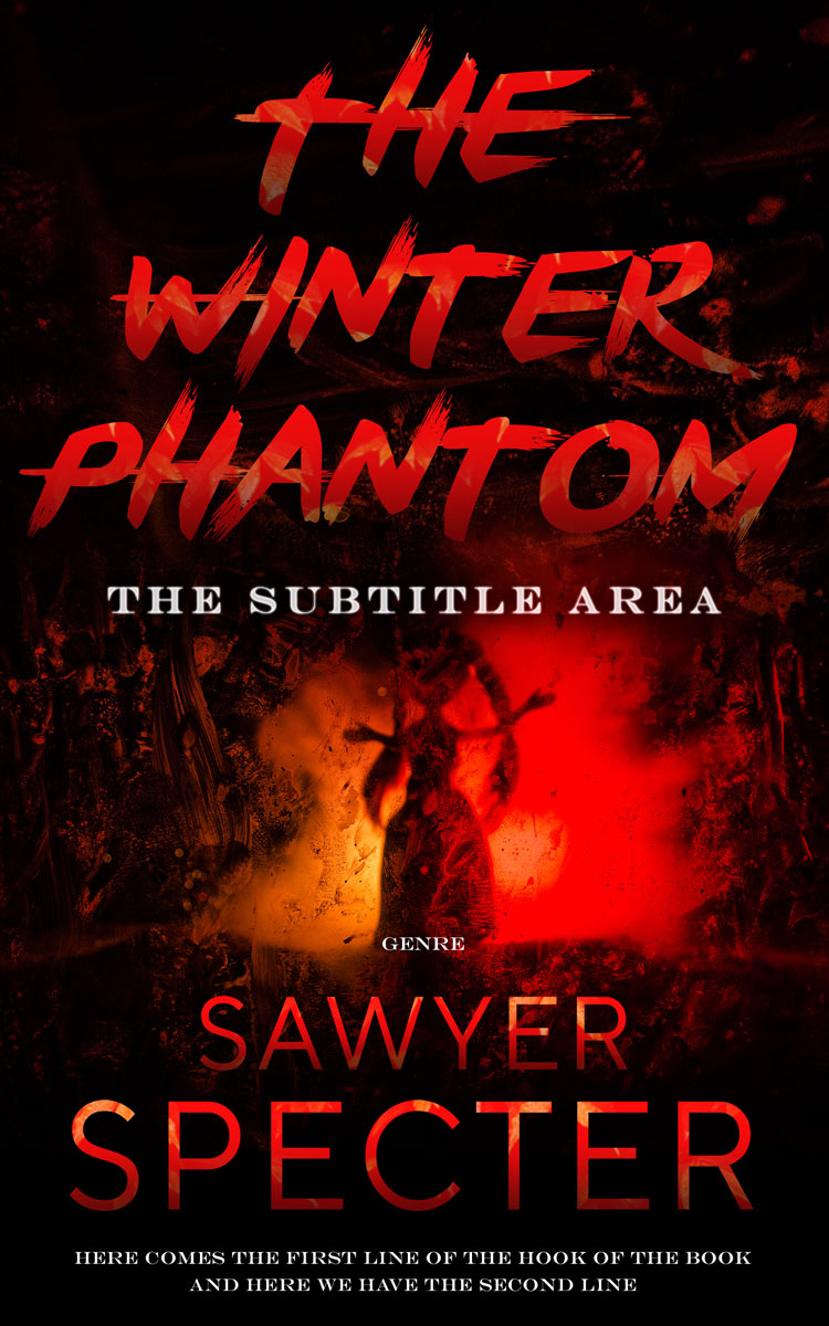 2D view of Premade Mystery & Thriller & Suspense Book Cover - Thunderbird