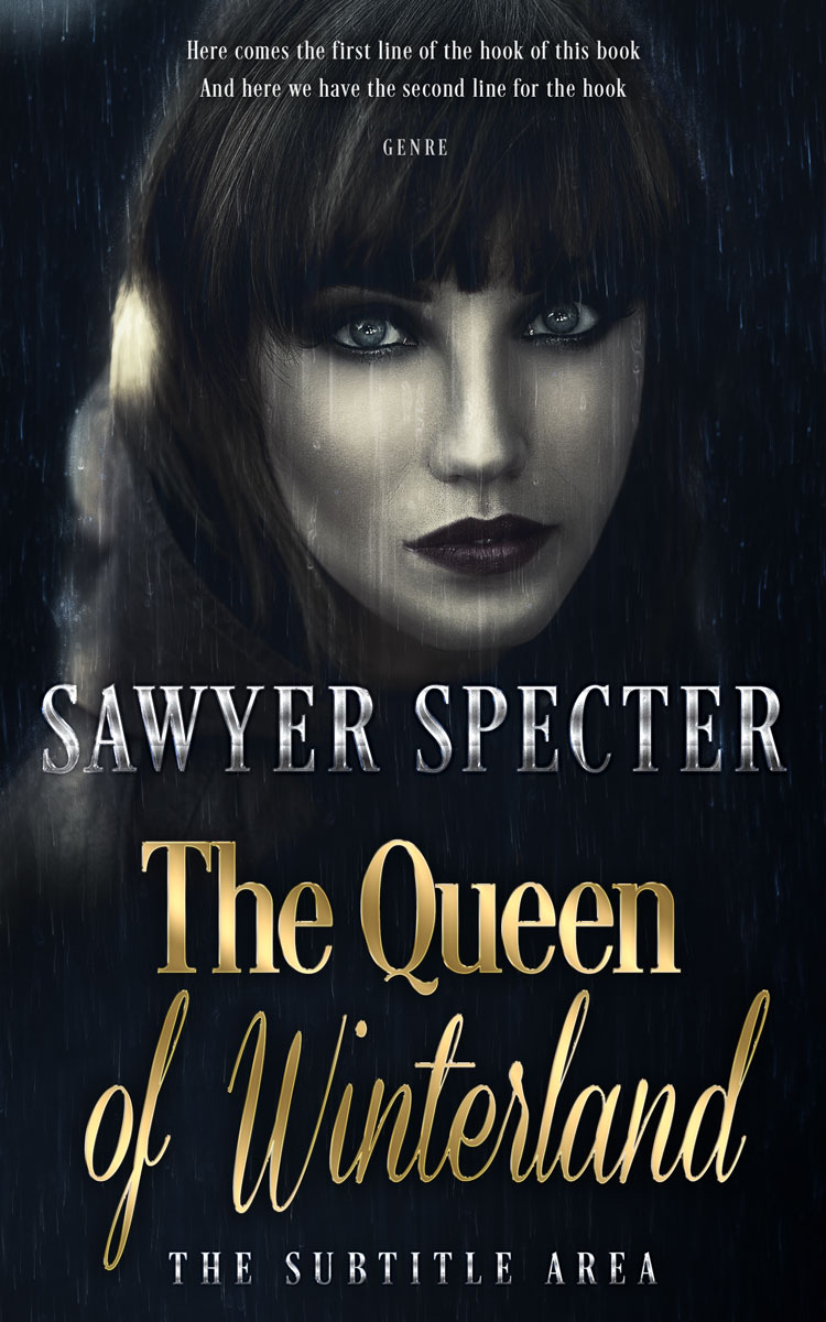 2D view of Premade Mystery & Thriller & Suspense Book Cover - Bunker