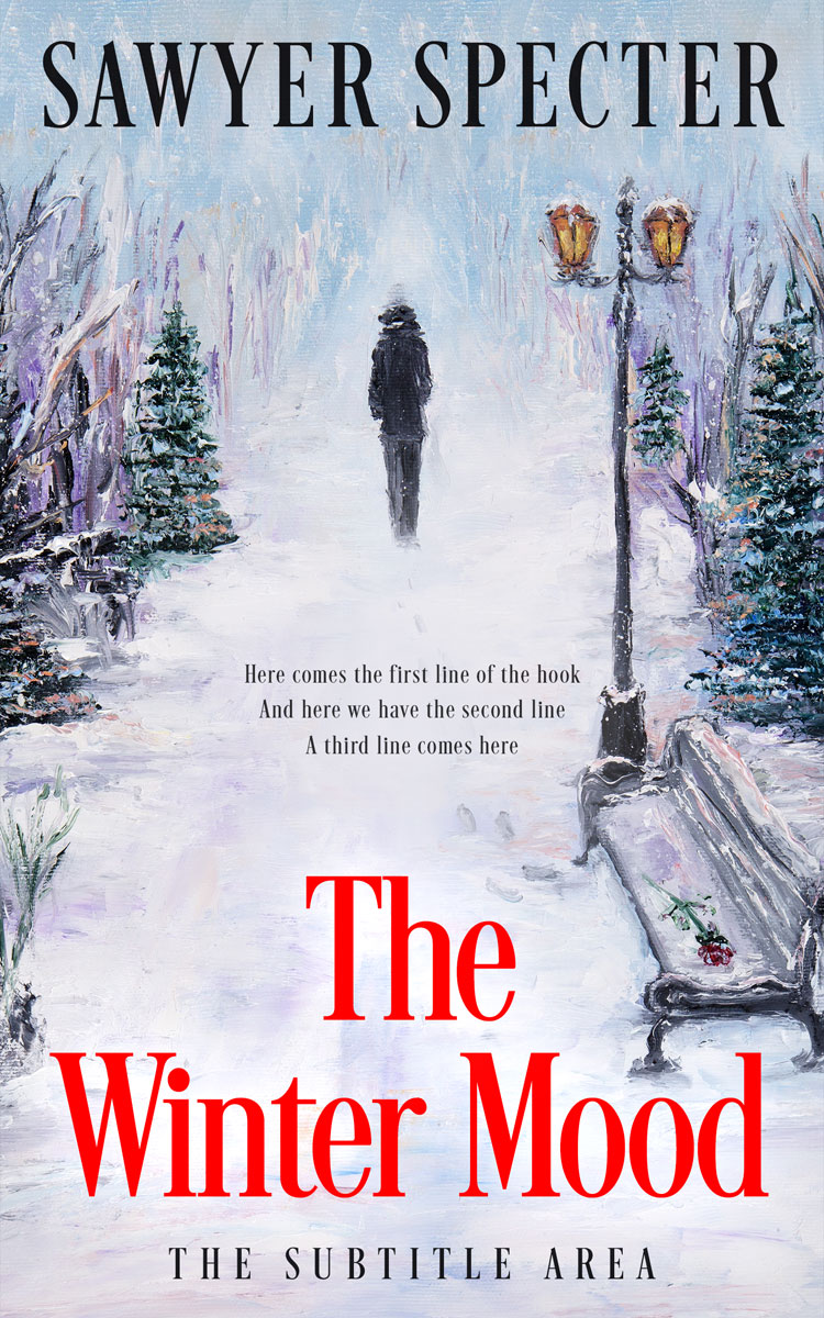 2D view of Premade Romance Book Cover - Mischka