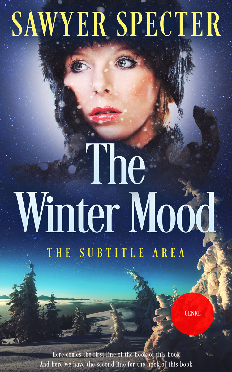 2D view of Premade Mystery & Thriller & Suspense Book Cover - Ebony Clay