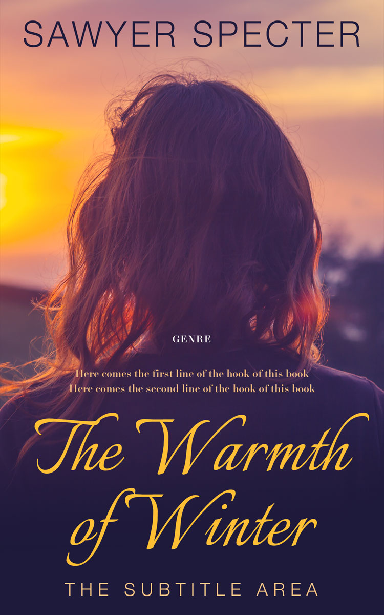 2D view of Premade Teen & Young Adult Book Cover - Di Serria