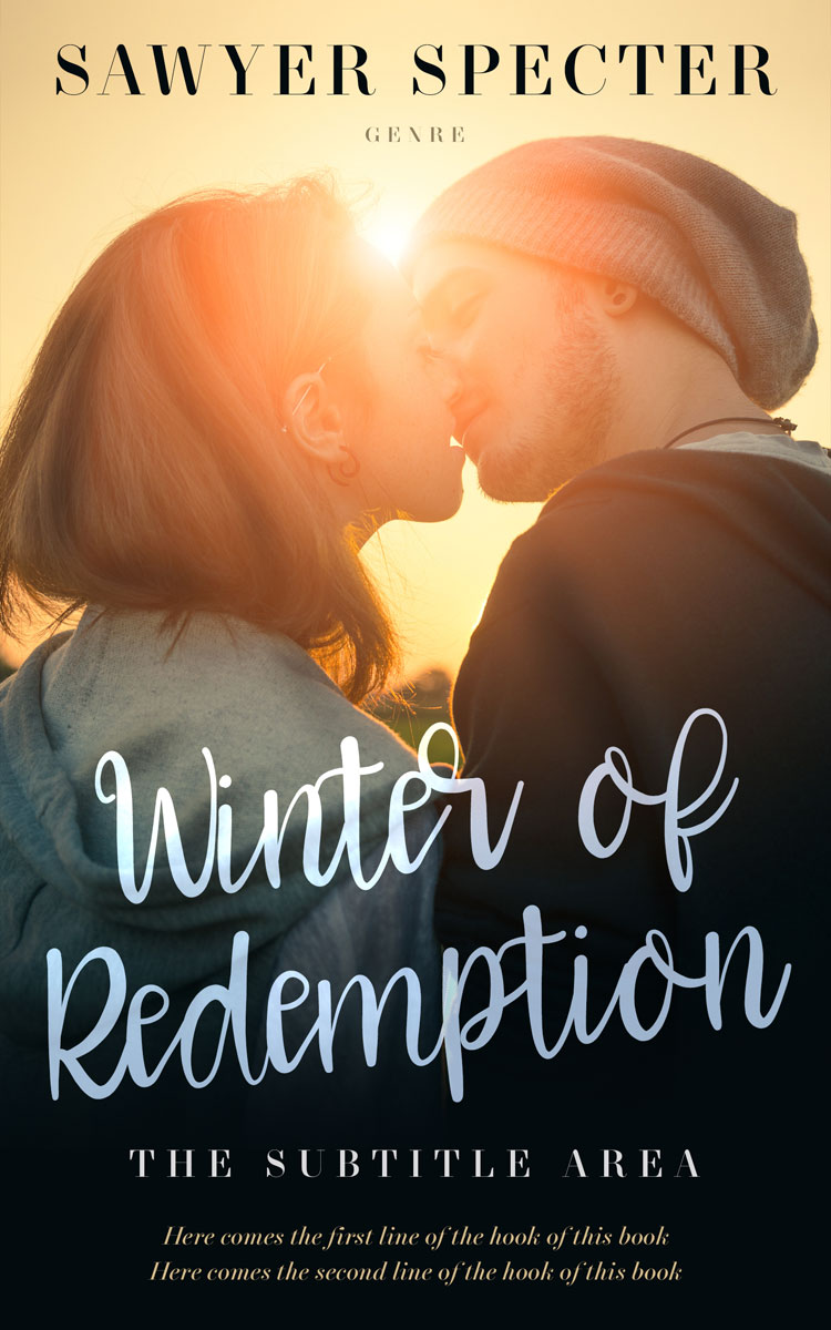 2D view of Premade Romance Book Cover - Manhattan