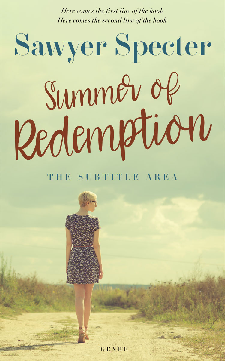 2D view of Premade Romance Book Cover - Winter Hazel