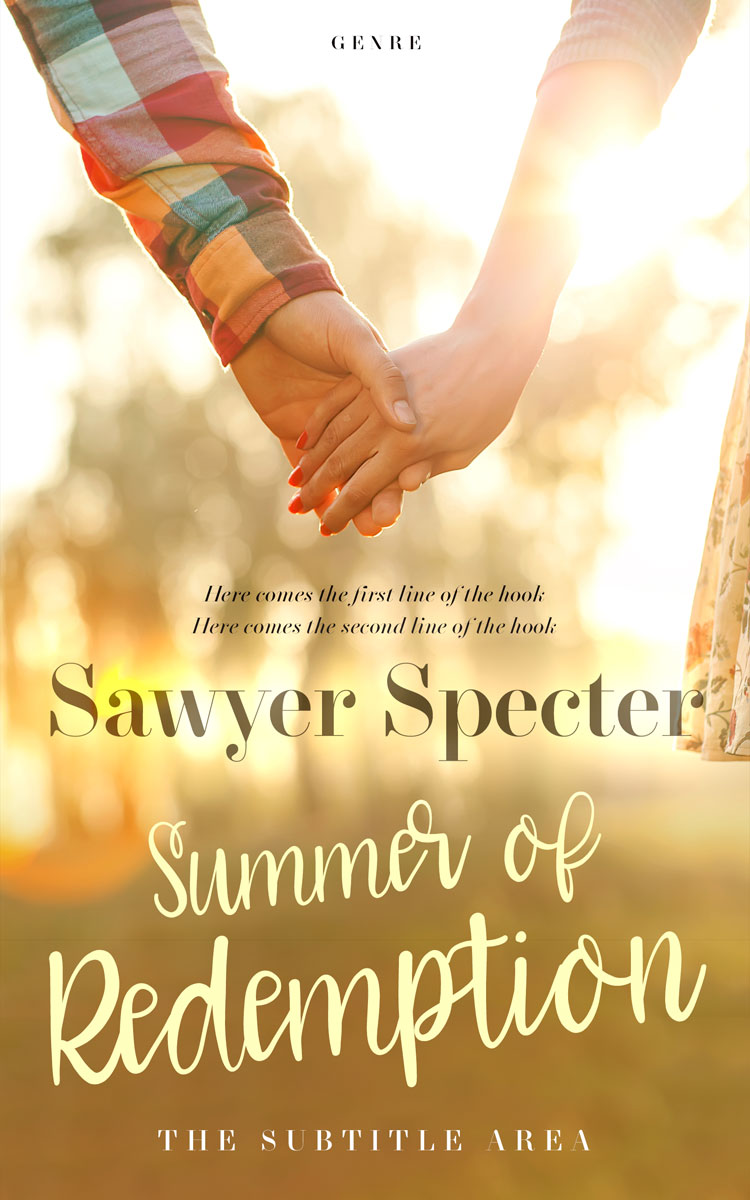 2D view of Premade Romance Book Cover - Driftwood