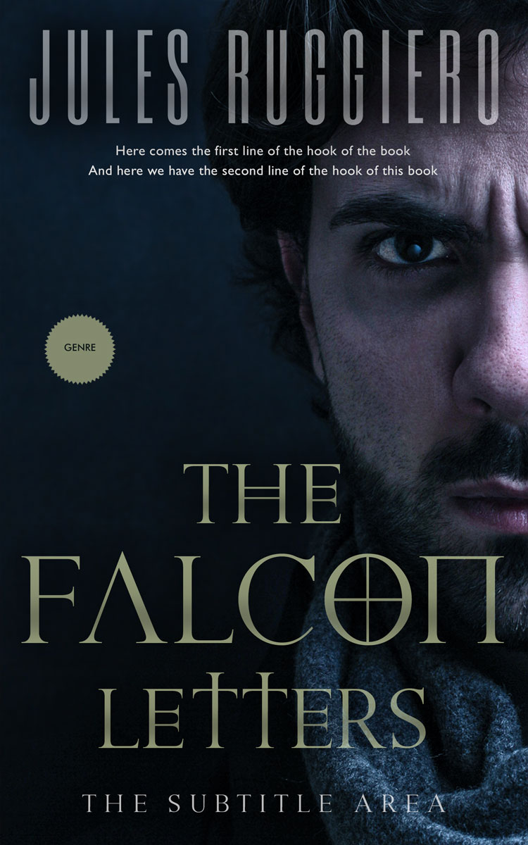 2D view of Premade Mystery & Thriller & Suspense Book Cover - Bunker