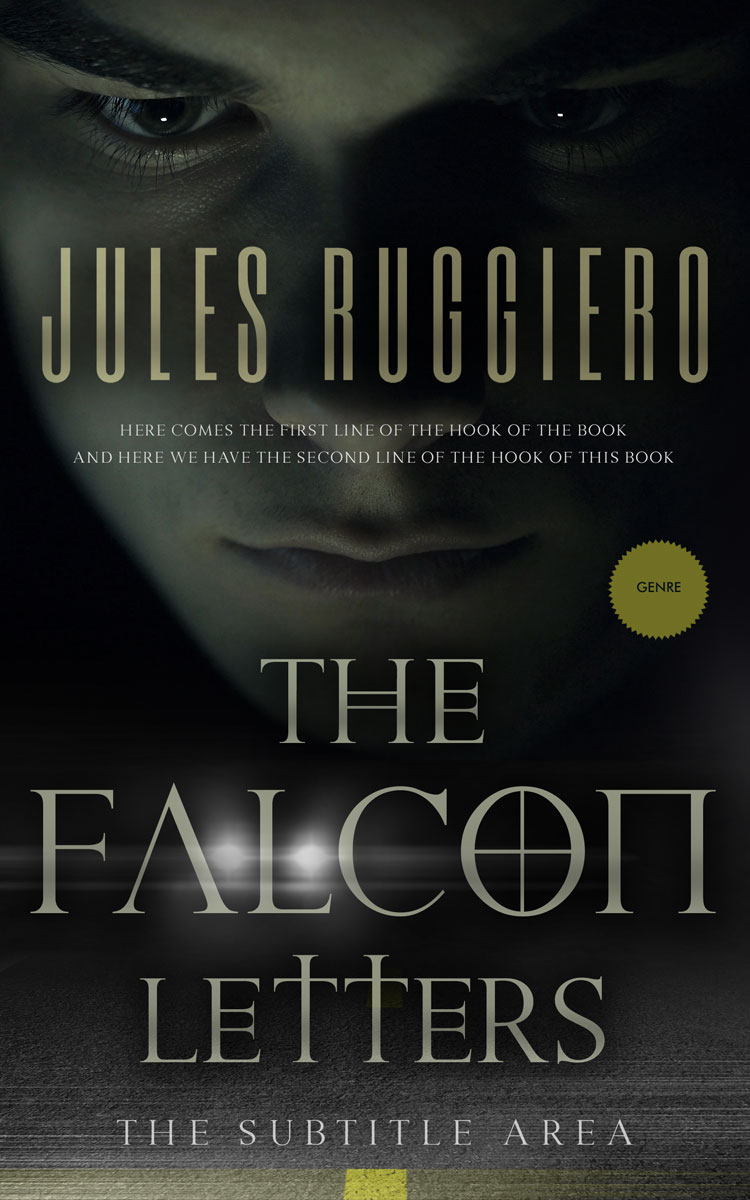 2D view of Premade Mystery & Thriller & Suspense Book Cover - Heavy Metal