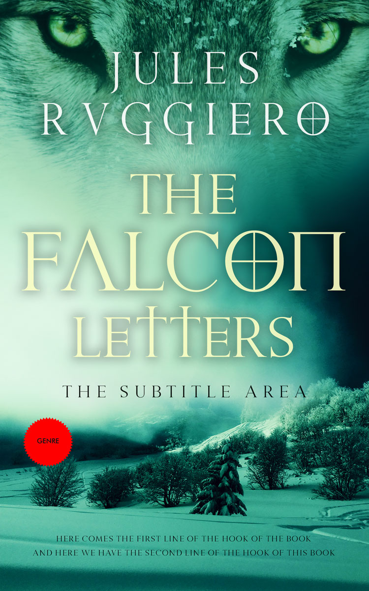 2D view of Premade Mystery & Thriller & Suspense Book Cover - Ocean Green