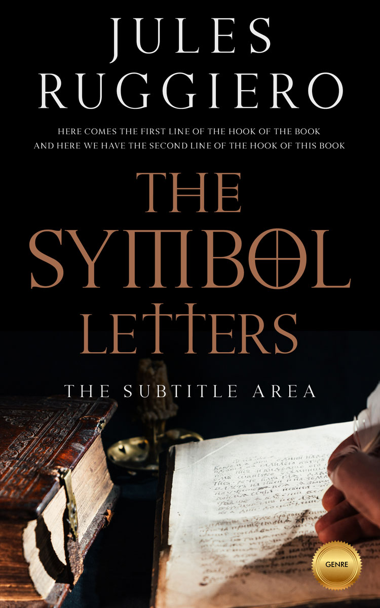 2D view of Premade Religion & Spirituality Book Cover - Rodeo Dust