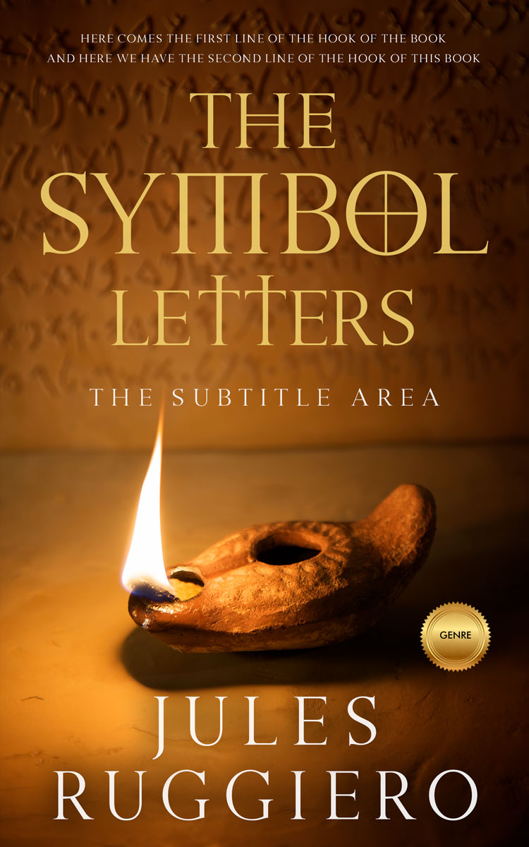 2D view of Premade Religion & Spirituality Book Cover - Cafe Royale