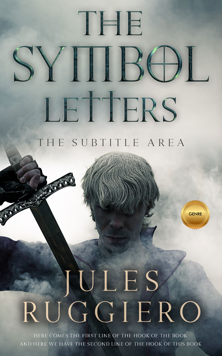 2D view of Premade Teen & Young Adult Book Cover - Green Spring