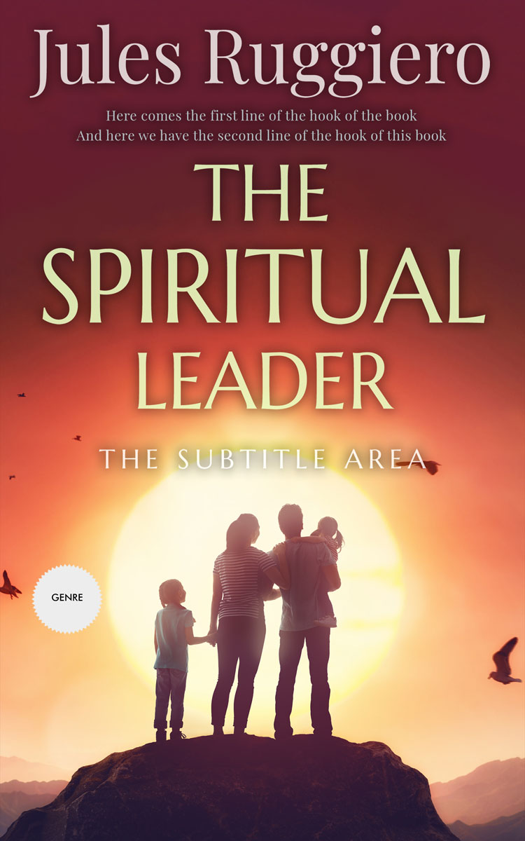 2D view of Premade Family & Parenting Book Cover - Wheat