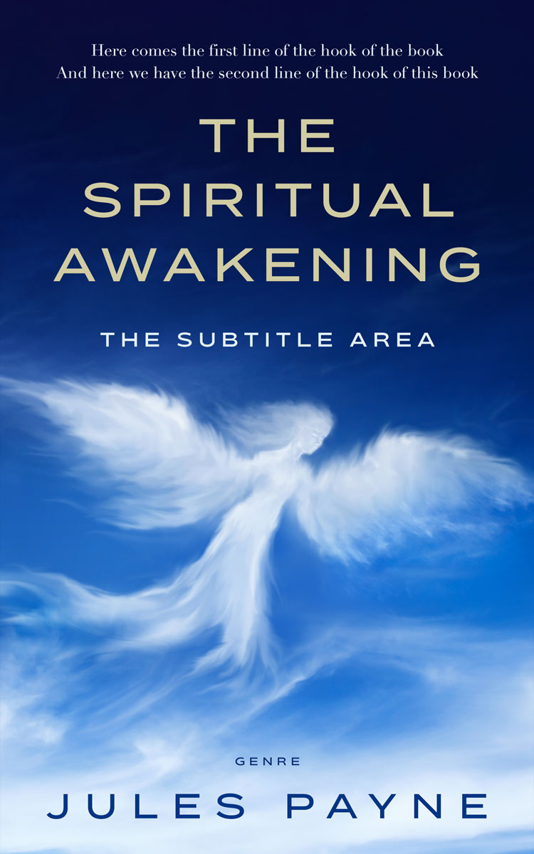 2D view of Premade Religion & Spirituality Book Cover - Downriver