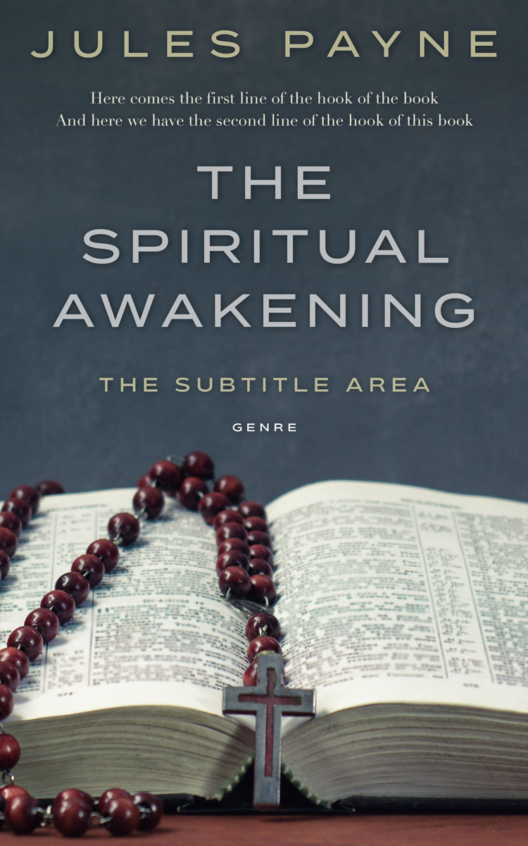 2D view of Premade Religion & Spirituality Book Cover - Mako