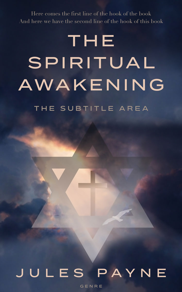 2D view of Premade Religion & Spirituality Book Cover - Ebony Clay