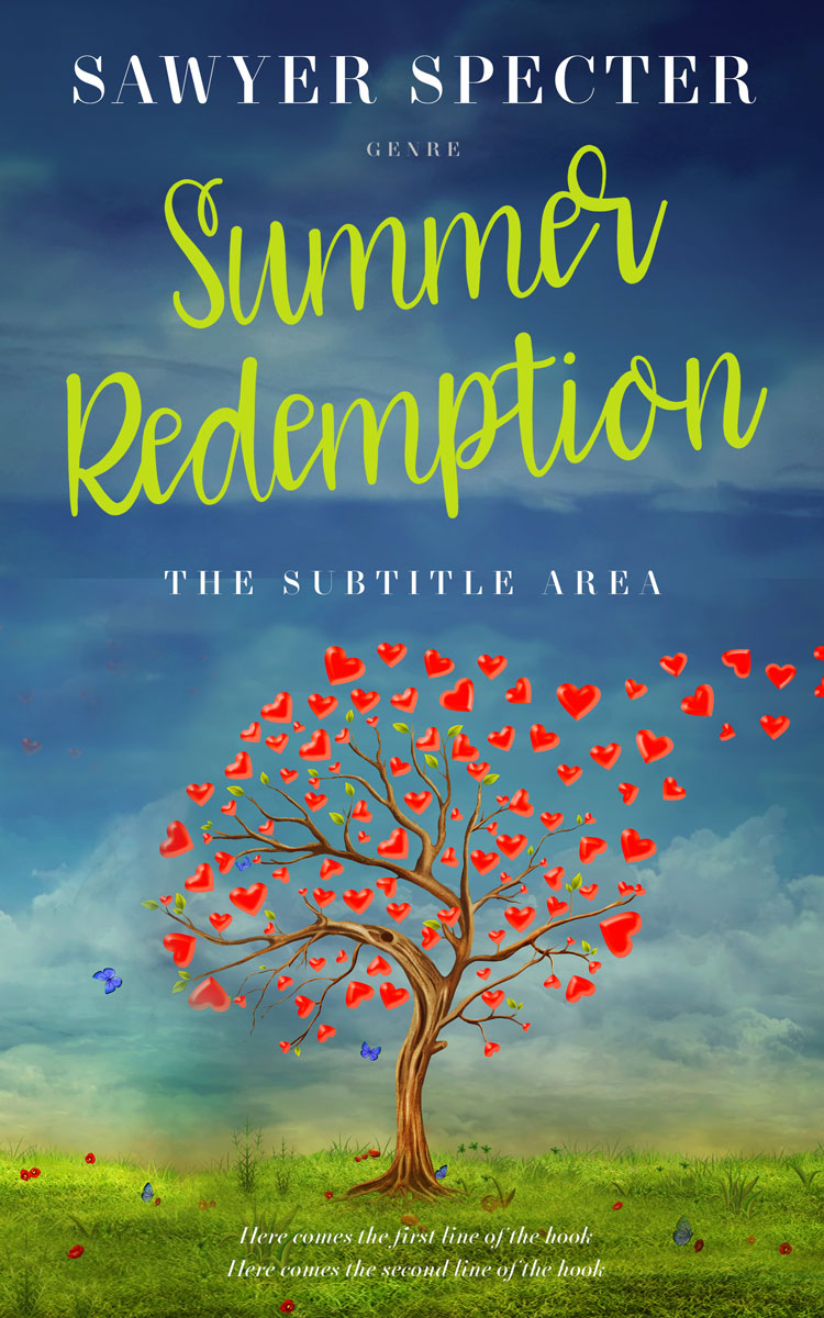 2D view of Premade Romance Book Cover - Bismark