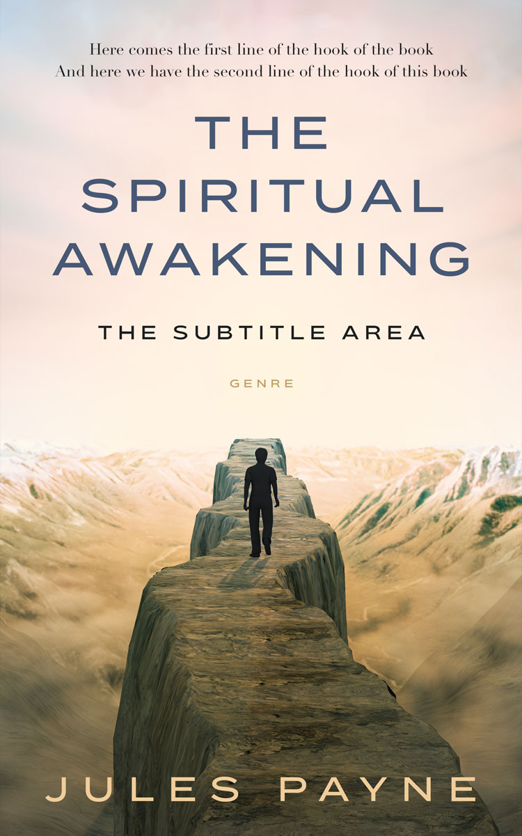 2D view of Premade Self-Improvement & Self-Help Book Cover - Kelp