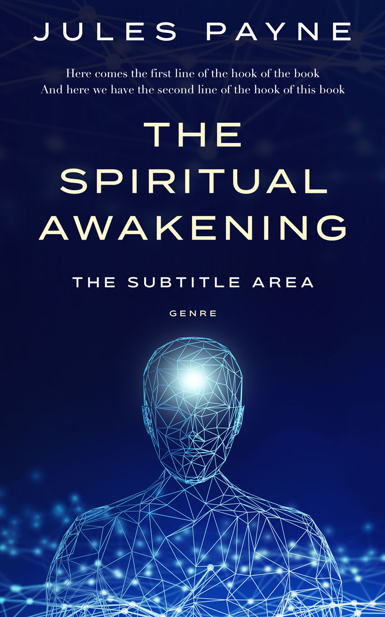 2D view of Premade Health & Mind & Body Book Cover - Violet