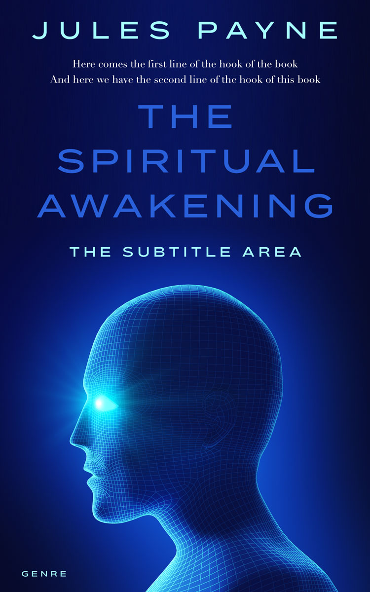 2D view of Premade Health & Mind & Body Book Cover - Downriver