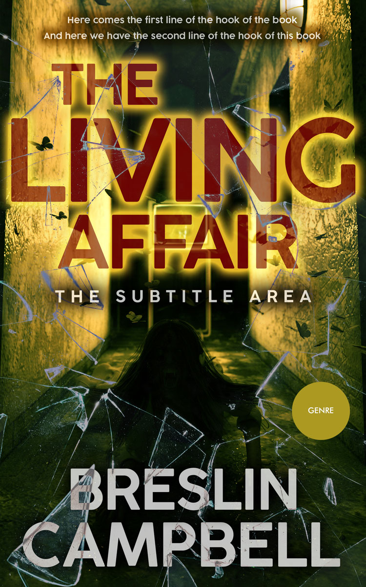 2D view of Premade Mystery & Thriller & Suspense Book Cover - Tacha